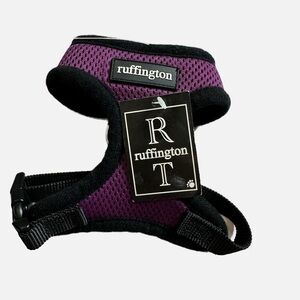 Ruffington Comfortable Mesh Harness - size XS - NWT - Royal purple and black